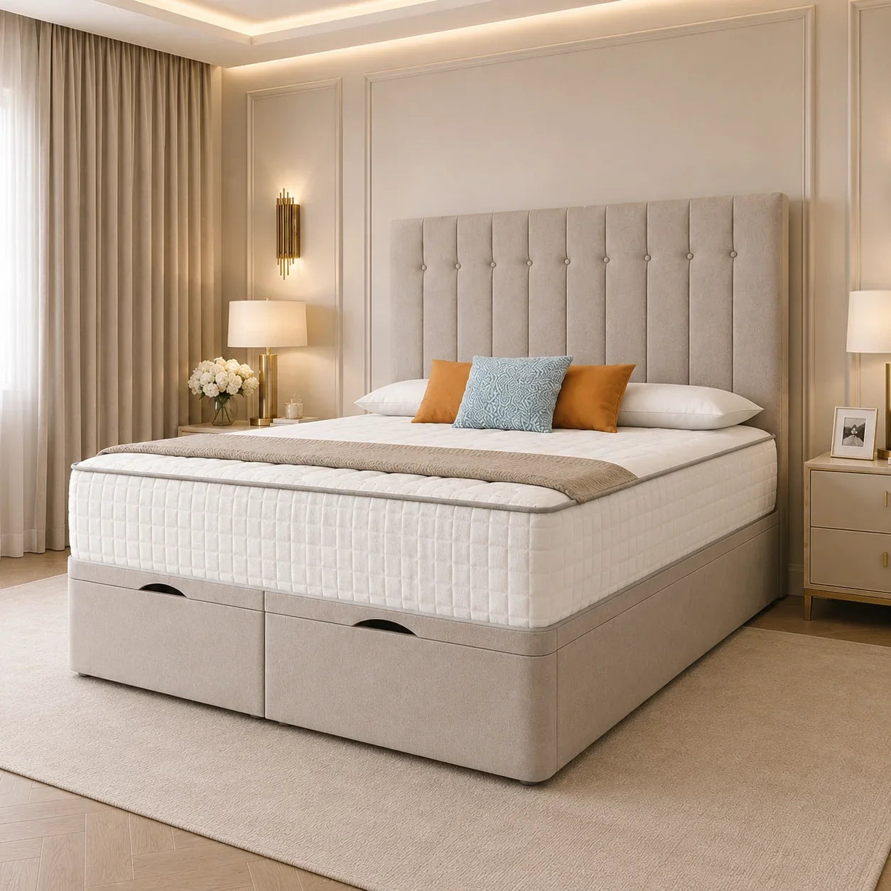 Seville Ottoman Divan Bed