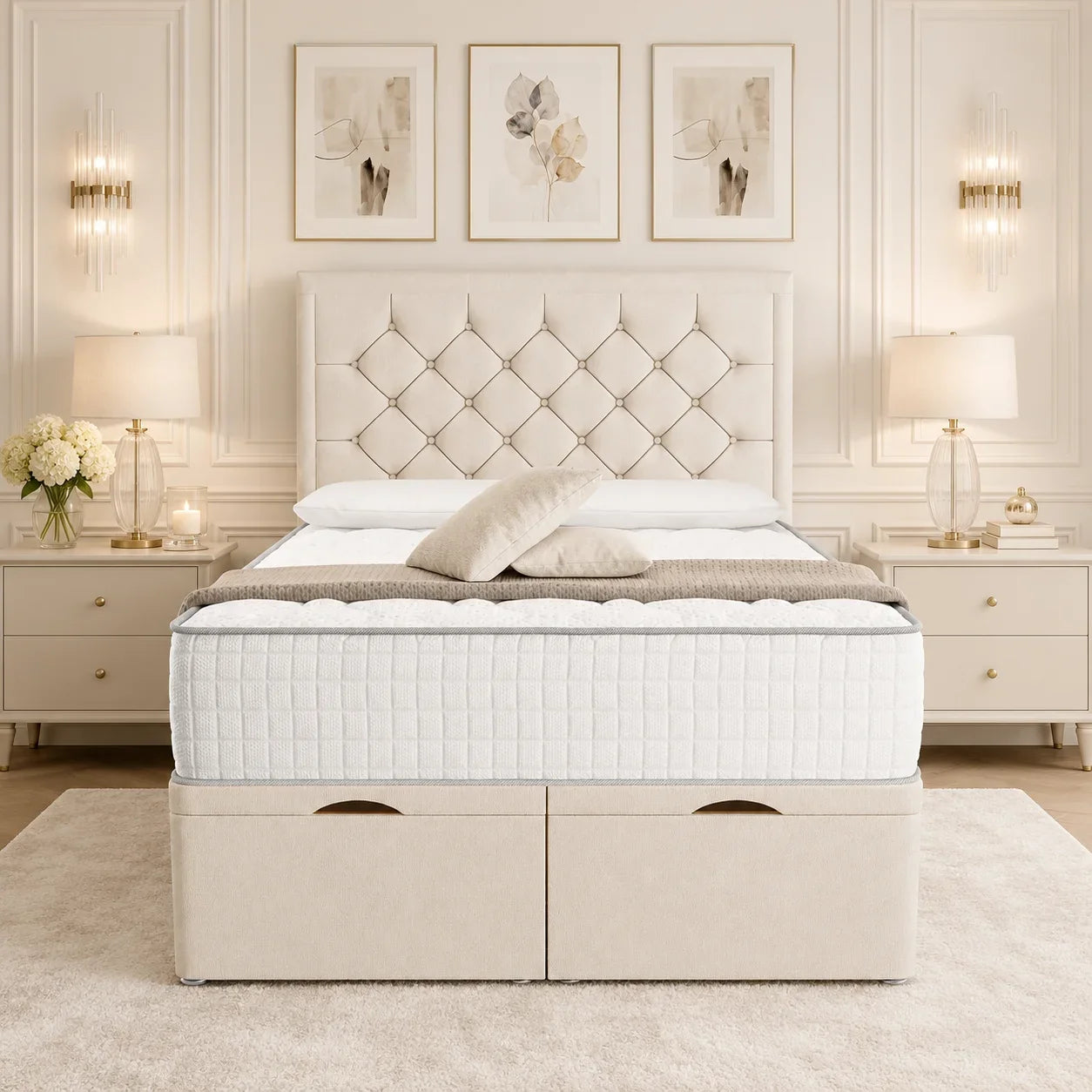 Krakow Ottoman Divan Bed