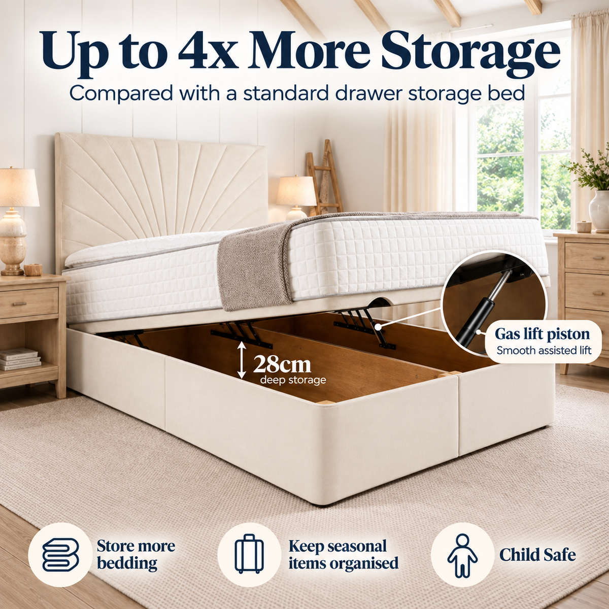 Bogota Ottoman Divan Bed