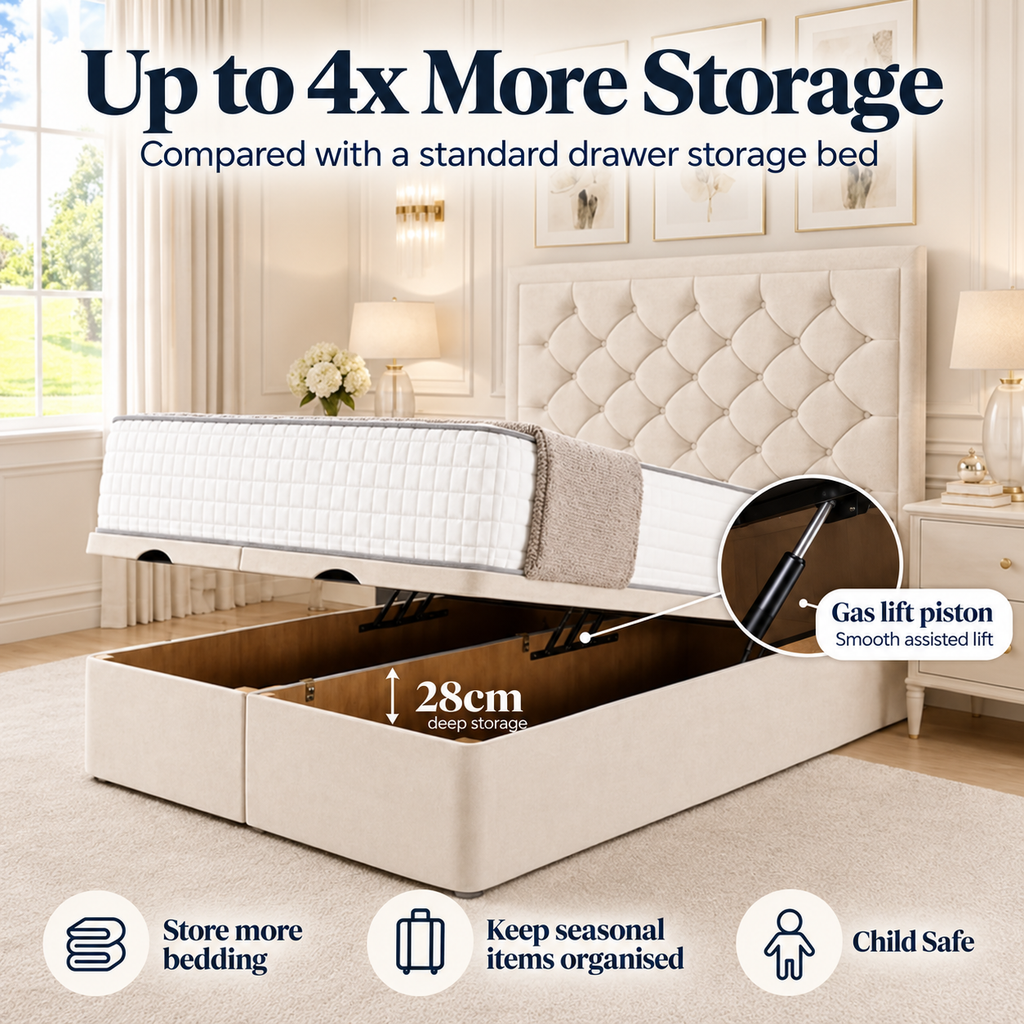 Krakow Ottoman Divan Bed