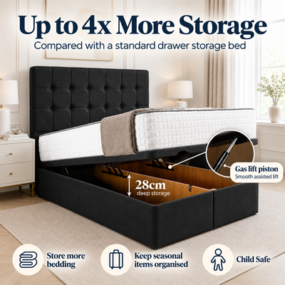 Lagos Ottoman Divan  Bed