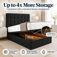 Lagos Ottoman Divan  Bed