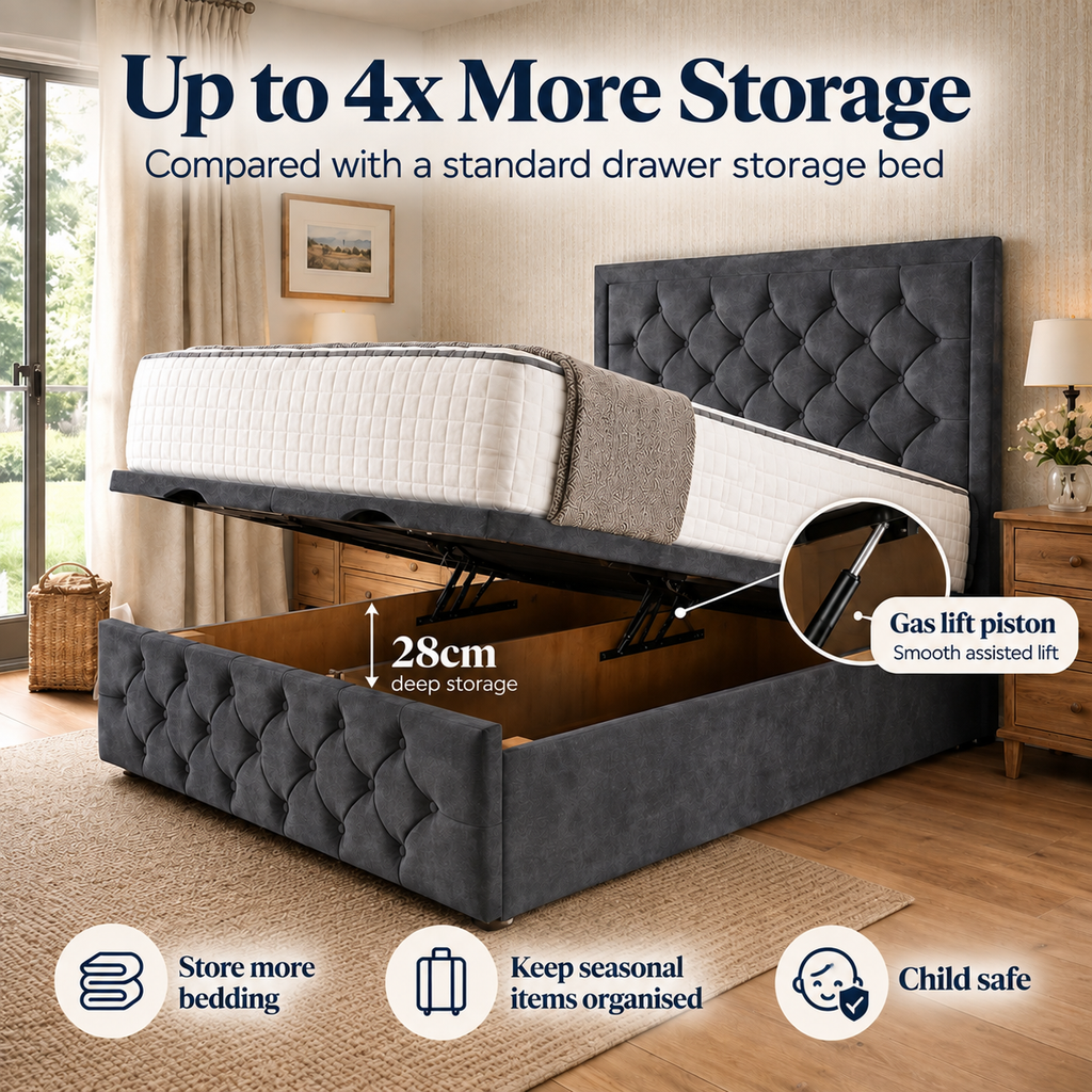 Lima Ottoman Divan Bed
