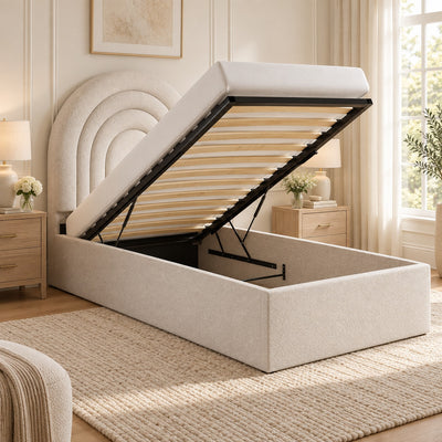 Little Rainbow Kids Ottoman Bed
