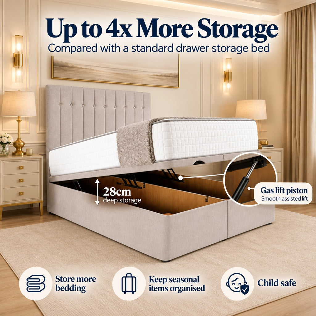 Seville Ottoman Divan Bed