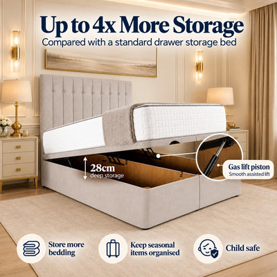 Seville Ottoman Divan Bed